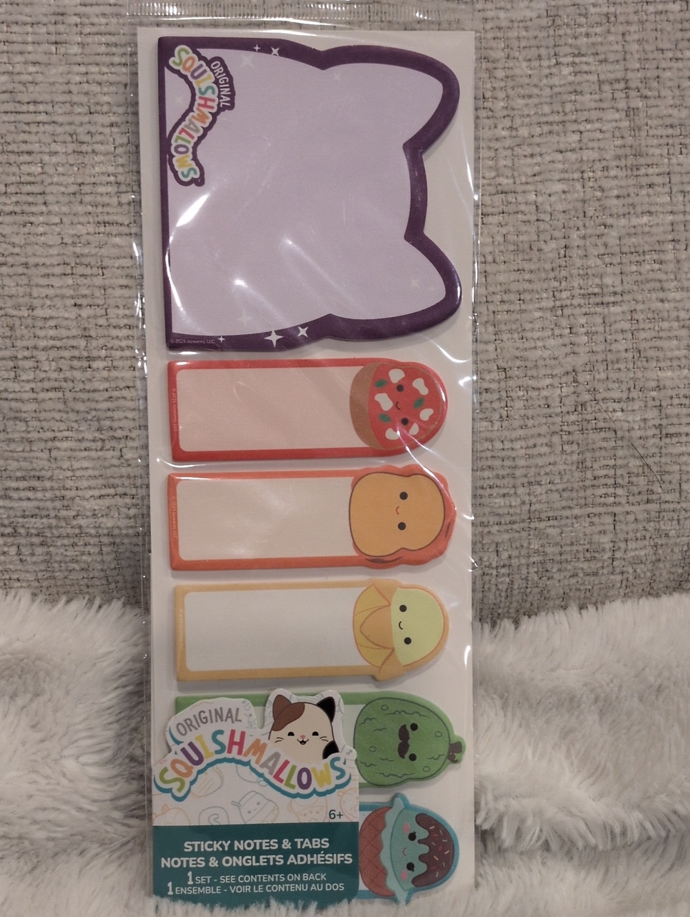 $5 Add On Squishmellow Sticky Notes And Tabs